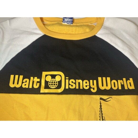 Walt Disney World Vault Collection 1st Anniversary Sweatshirt Colorblock LARGE - Picture 4 of 11